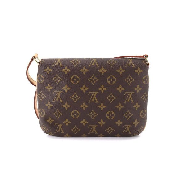 Louis Vuitton Monogram Musette Tango Short Shoulder Bag Brown - Picture 1 of 8